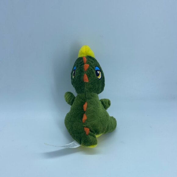 Green Baby Dinosaur T-Rex Tyrannosaurus Rex Plush Stuffed Animal Tom's Toy - Picture 5 of 8